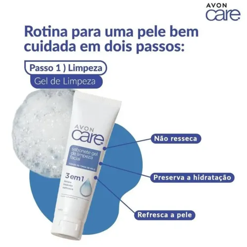 Sabonete facial Avon