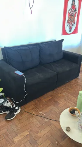 Vendo sofá de brinde leva a cômoda