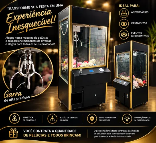 Máquina de pelúcia