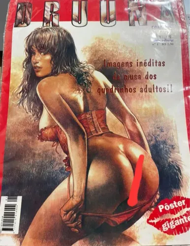 Revista Druuna Poster Rara Unica a venda no mercado