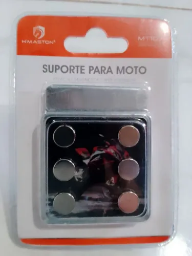 SUPORTE MAGNÉTICO PRA MOTO COM 6 IMÃS
