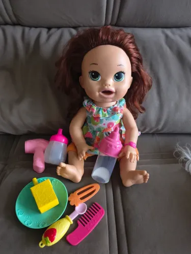 Boneca Baby Alive Comilona