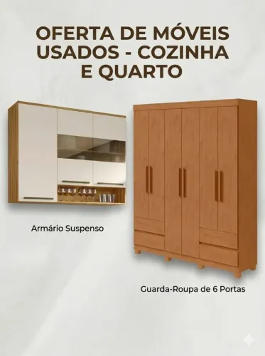 Armario de Cozinha e Guarda-roupa 
