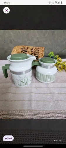 Kit Leiteira e bule Pozzani 