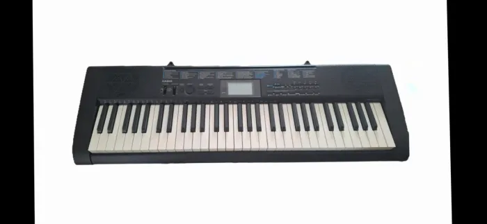 Teclado Casio CTK-1200 + Suporte + Capa + Microfone + Livro (Kit Completo)