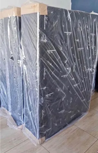 Cama box casal (com molas)