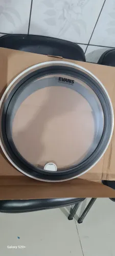 Pele Evans emad clean 22 bumbo Bateria 