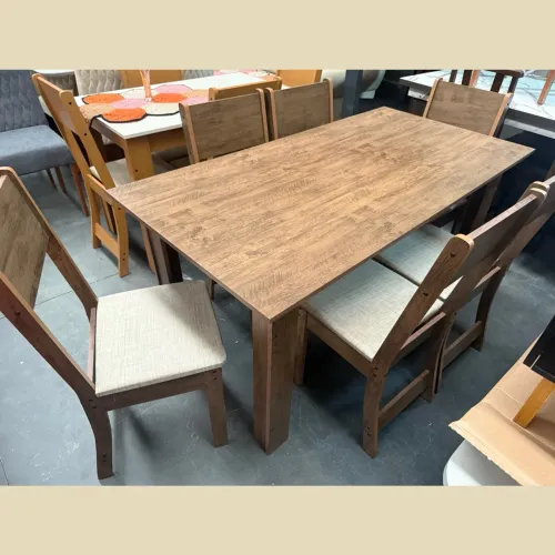 Mesa com 6 cadeiras - entregamos hoje