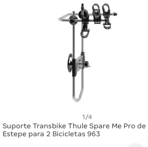 THULE SUPORTE PARA DUAS BIKE NO ESTEPE