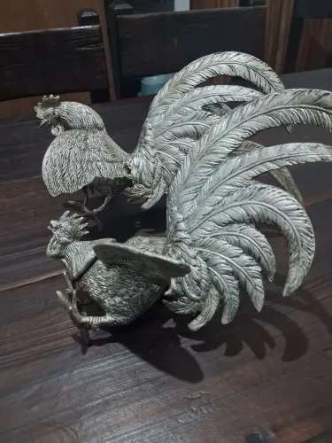 Aves de prata/ cada : 110,00 / As duas : 200,00