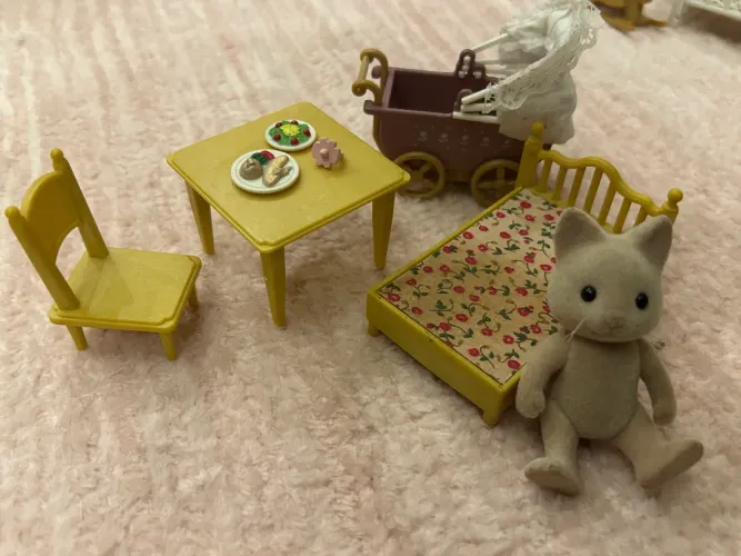 sylvanian families antigo lote