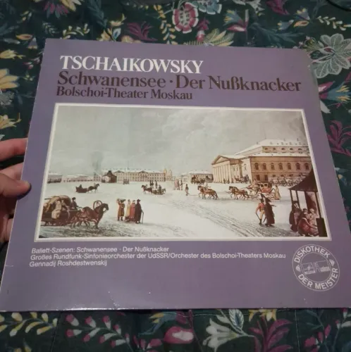Lp Vinil Tchaikovsky Teatro Bolshoi importado alemão