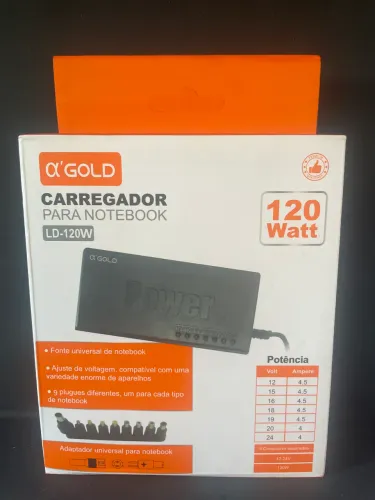 Carregador para notebook 120 Watt