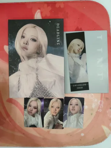 Blackpink Mini Album Deadline Silver Versão Rose