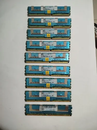 9 Memórias Ram para Servidor 2gb.