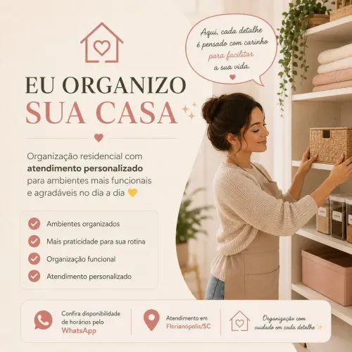 Organização residencial.