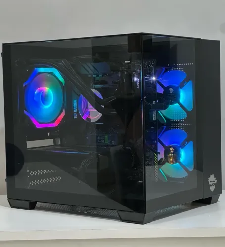 PC Gamer RX 7600 B550 Asus TUF Ryzen 5 5600g 16GB XPG SSD/HD MSI MAG650