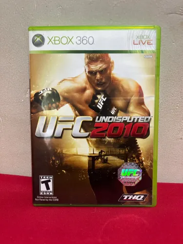 Caixa do Jogo UFC Undisputed 2010 - Xbox 360
