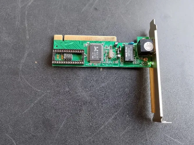 Placa De Rede Pci 10/100 Mbps MAG Rtl8139/d 32 Bits - Usado