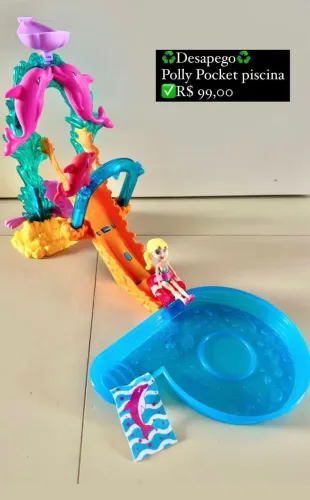 Polly Pocket Parque Aquático dos Golfinhos