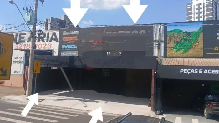 BARRACÃO COMERCIAL PARA LOCAÇÃO - 600 m² DE FRENTE PARA BR-153