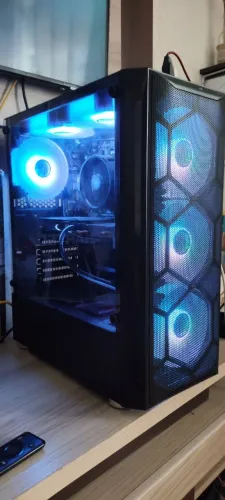 Pc gamer Ryzen 5 5600G impecável Formatado pronto p uso Pc top p jogos