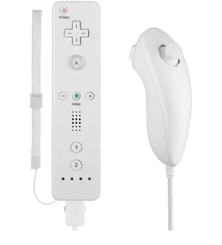 Wii remote controller branco