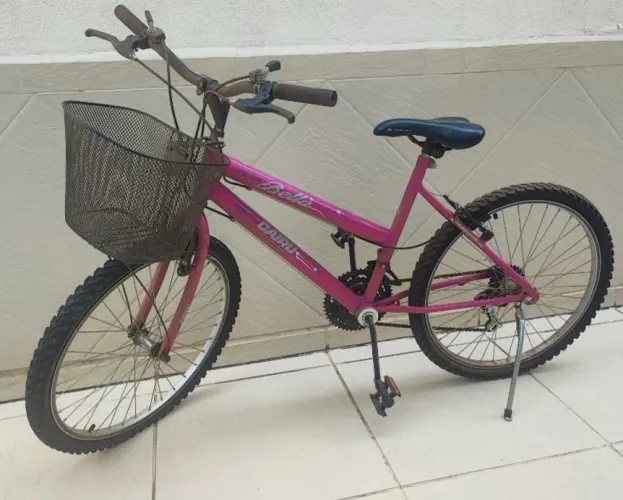 Bicicleta Feminina Aro 26 com Cestinha 