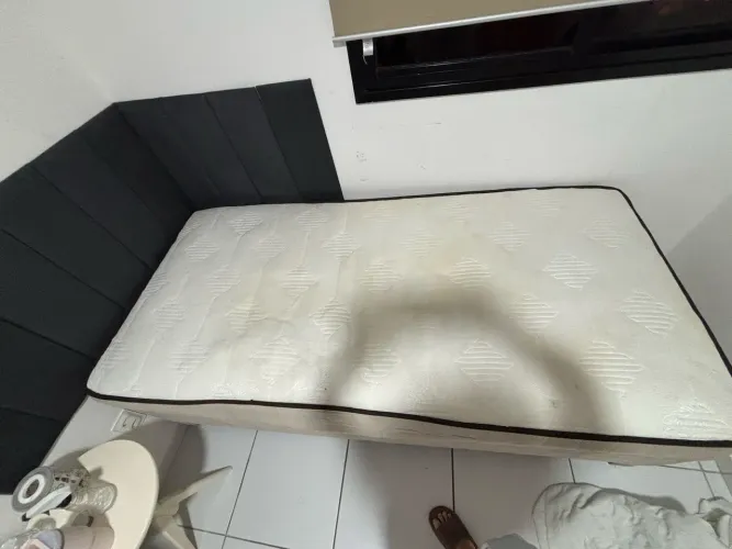 Cama solteiro baú 