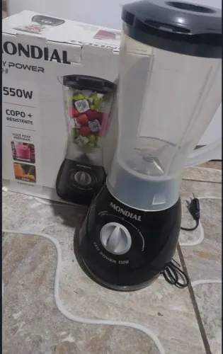 Liquidificador Mondial Easy Power 550W novo
