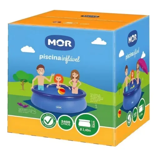 Piscina Inflável Mor Splash Fun 2.400 Litros
