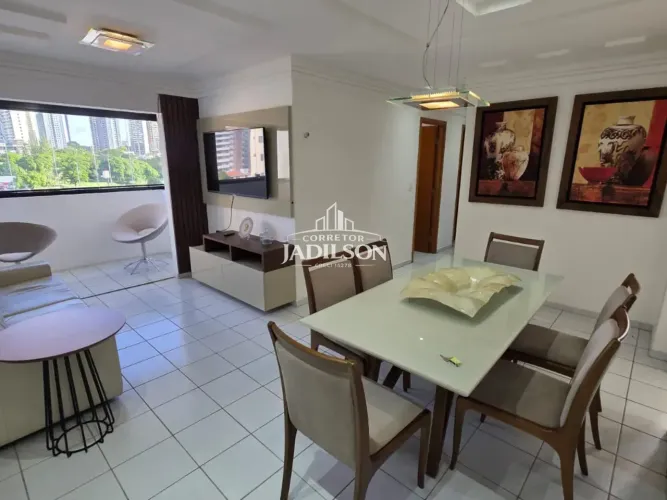 APARTAMENTO 4 QUARTOS MOBILIADO EM CABO BRANCO