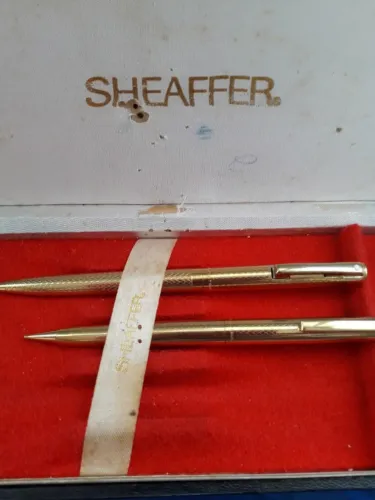 Caneta E Lapiseira Sheaffer Linha Internacional Leia Descrição