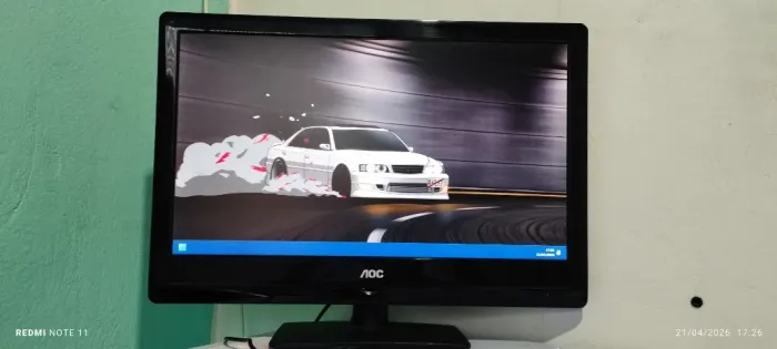 VENDO TV MONITOR AOC 20 POLEGADAS FUNCIONANDO PERFEITAMENTE HDMI