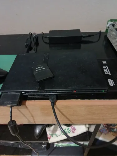 Ps2 slim impecável leitor 100%