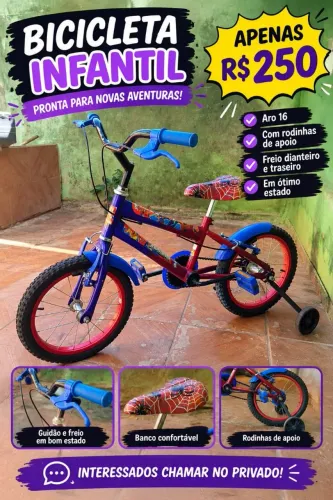 Estou vendendo pq meu filho já grande pra andar nela
