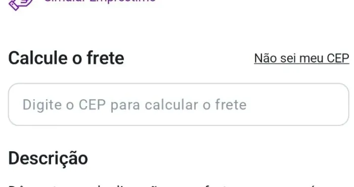 Calculo frete