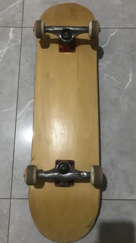 Skate Profissional Roda Girl gringa Truck Obi Rolamento Black Sheep - Shape Liso Fiberglas