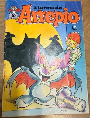 A Turma do Arrepio Nº 10 - Editora Globo - 1990