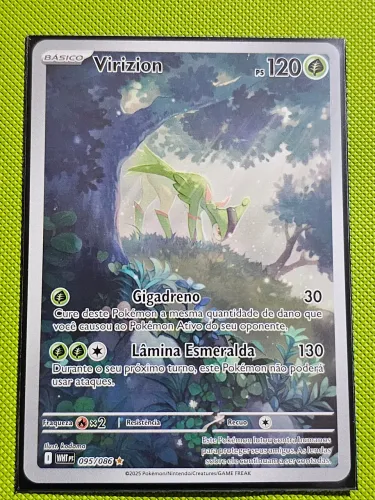 Carta pokemon virizion