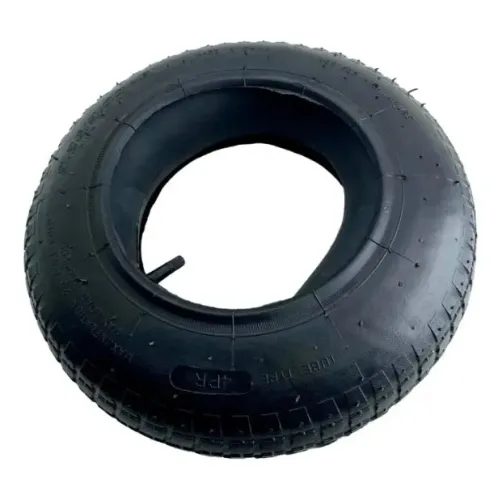 Kit Pneu e Câmara de Ar 3,25-8 para Carrinho de mão
