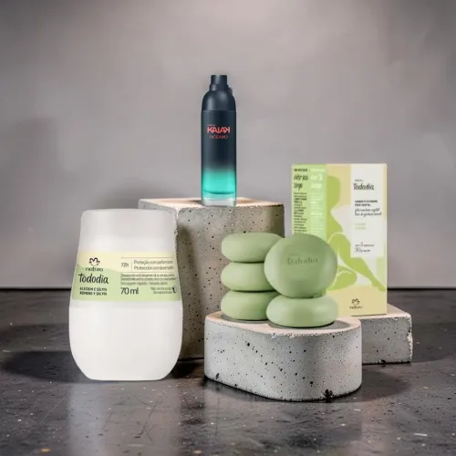 Kit Presente Natura Tododia e Kaiak Oceano Feminino