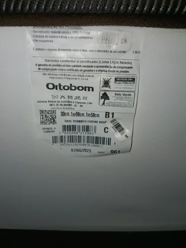 Cama box 2 anos de uso
