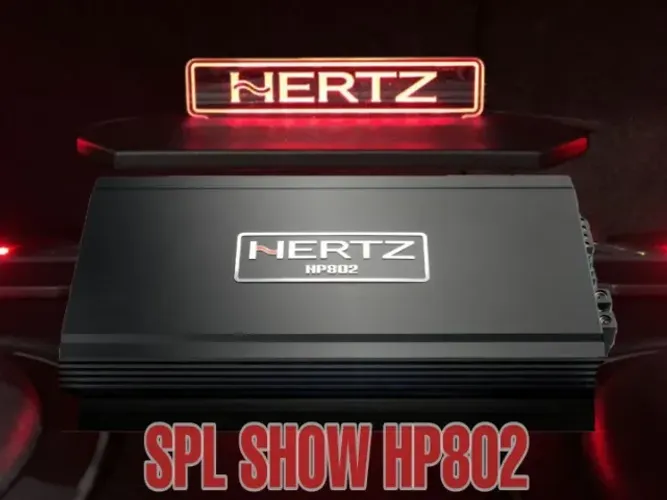 Amplificador Hertz HP802 SPL Show - Classe AB - 1800WRMS 2 CANAIS