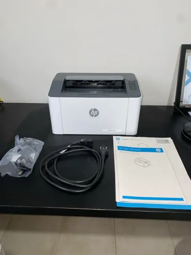 Impressora HP 107W Laser Monocromática USB e Wi-Fi 110V
