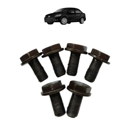 Jogo Parafuso Volante Motor Vw Voyage Gol G5 1.0 2010 2011