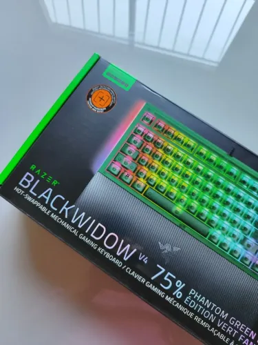 Razer Blackwidow v4 Phantom Green