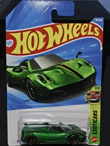 17 PAGANI HUAYRA ROADSTER / CABRIOLET DÉCAPOTABLE - COLEÇÃO EXOTICARS