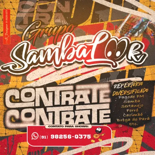 Grupo de pagode pra Copa com repertório eclético, Sertanejo, Swingueira, forró, samba..