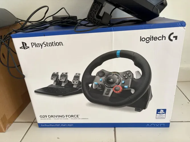 Volante G29 + Mod Shifter + Travas Cadeiras